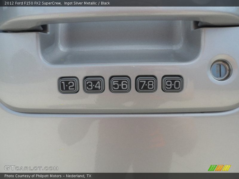 Ingot Silver Metallic / Black 2012 Ford F150 FX2 SuperCrew