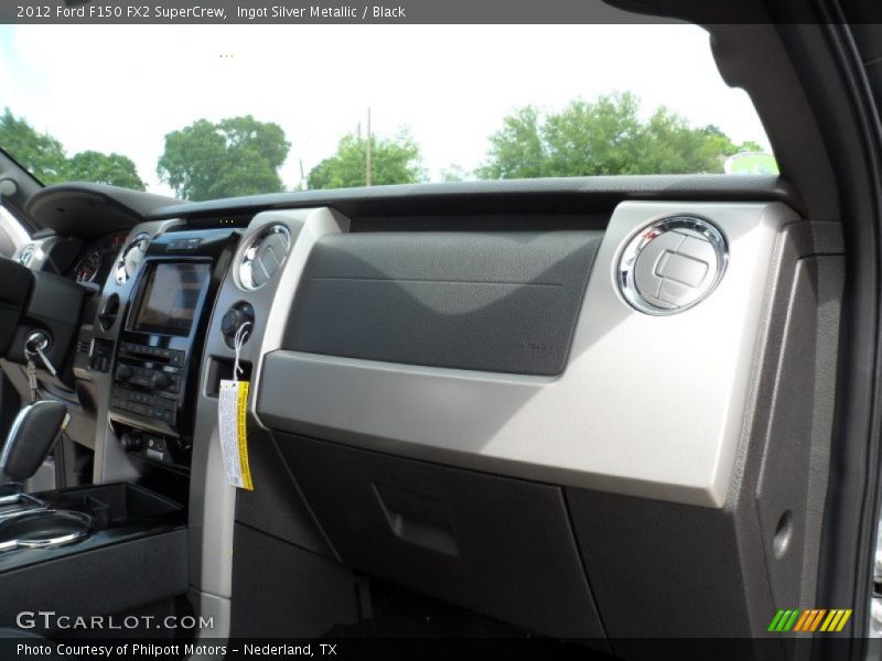 Ingot Silver Metallic / Black 2012 Ford F150 FX2 SuperCrew