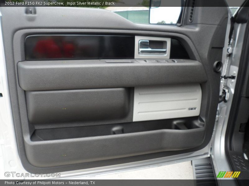 Ingot Silver Metallic / Black 2012 Ford F150 FX2 SuperCrew