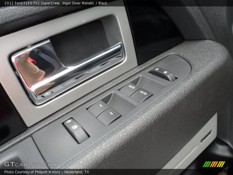 Ingot Silver Metallic / Black 2012 Ford F150 FX2 SuperCrew