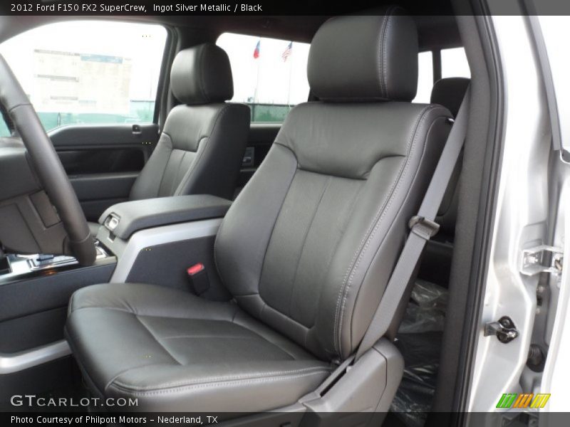 Front Seat of 2012 F150 FX2 SuperCrew