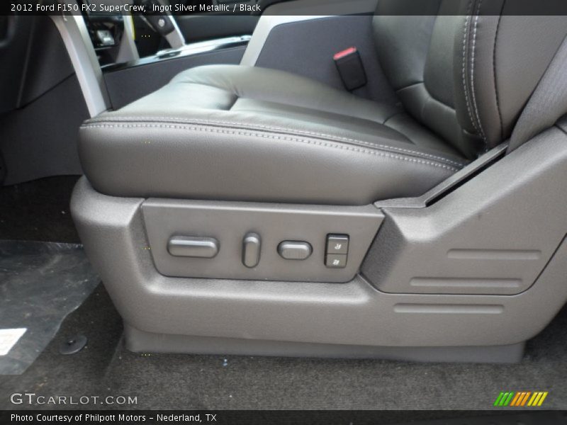 Front Seat of 2012 F150 FX2 SuperCrew
