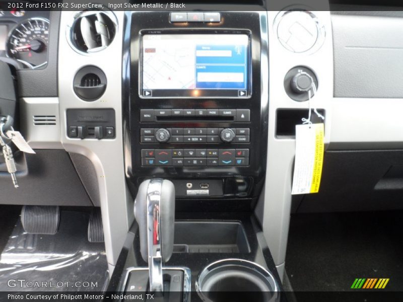 Ingot Silver Metallic / Black 2012 Ford F150 FX2 SuperCrew