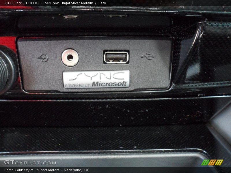 Ingot Silver Metallic / Black 2012 Ford F150 FX2 SuperCrew