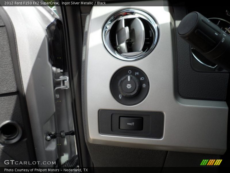 Ingot Silver Metallic / Black 2012 Ford F150 FX2 SuperCrew