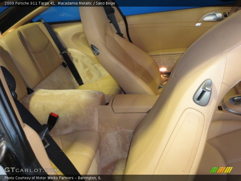 Macadamia Metallic / Sand Beige 2009 Porsche 911 Targa 4S