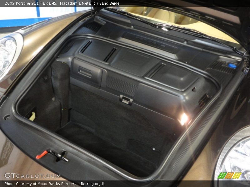 Macadamia Metallic / Sand Beige 2009 Porsche 911 Targa 4S