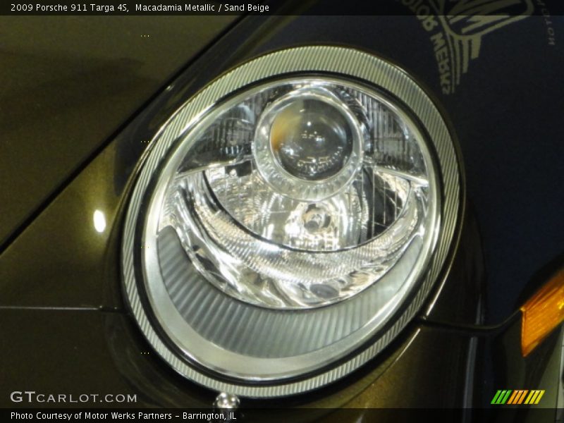 Macadamia Metallic / Sand Beige 2009 Porsche 911 Targa 4S