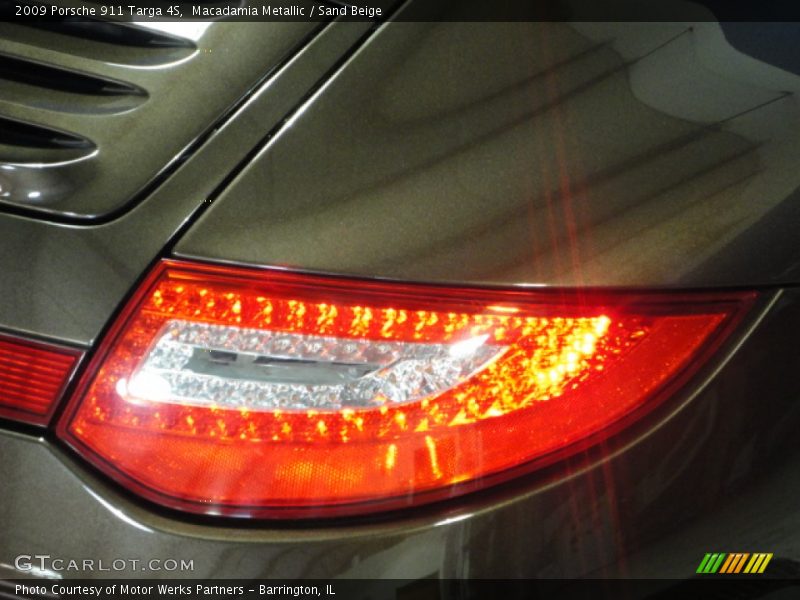 Macadamia Metallic / Sand Beige 2009 Porsche 911 Targa 4S