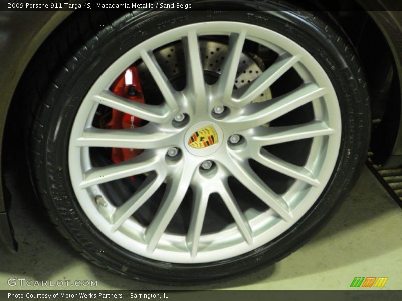 Macadamia Metallic / Sand Beige 2009 Porsche 911 Targa 4S