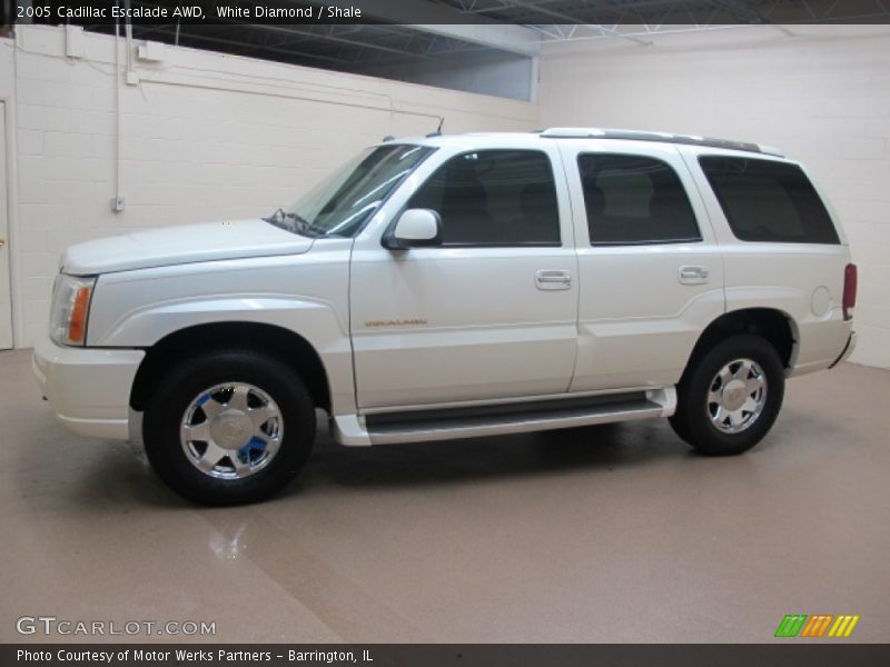 White Diamond / Shale 2005 Cadillac Escalade AWD