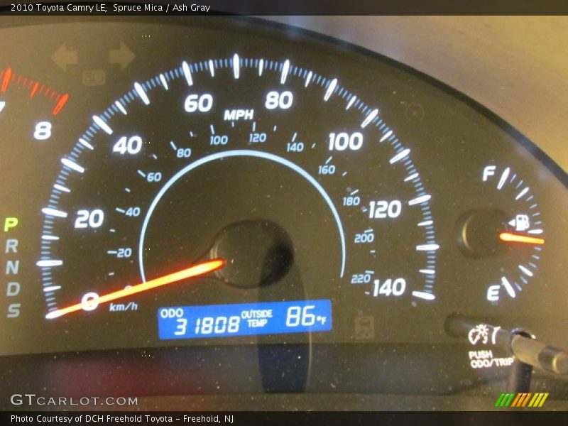 Spruce Mica / Ash Gray 2010 Toyota Camry LE