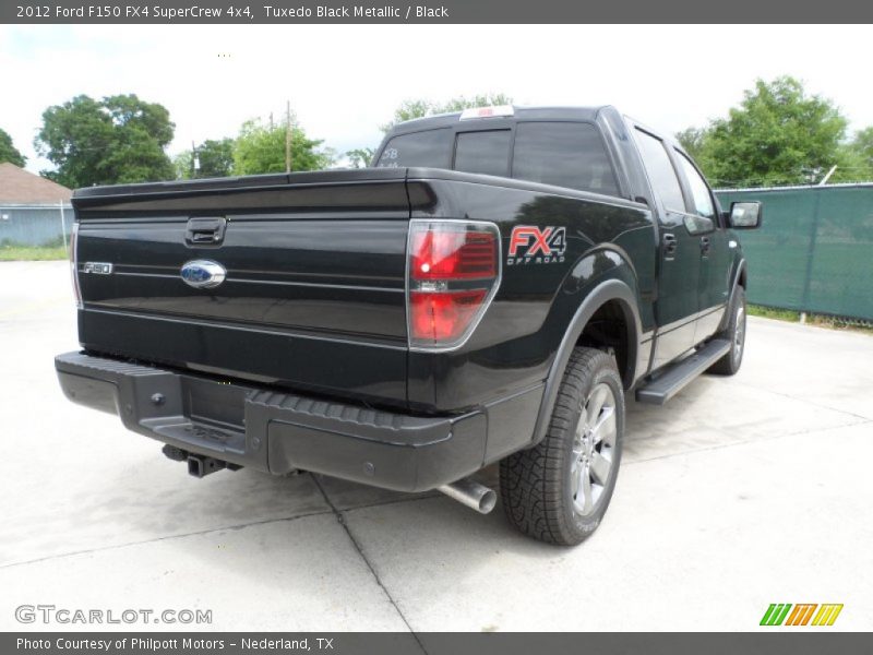 Tuxedo Black Metallic / Black 2012 Ford F150 FX4 SuperCrew 4x4