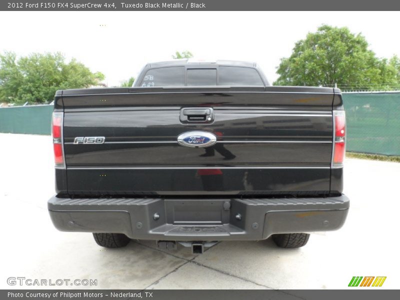 Tuxedo Black Metallic / Black 2012 Ford F150 FX4 SuperCrew 4x4