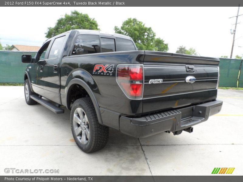 Tuxedo Black Metallic / Black 2012 Ford F150 FX4 SuperCrew 4x4