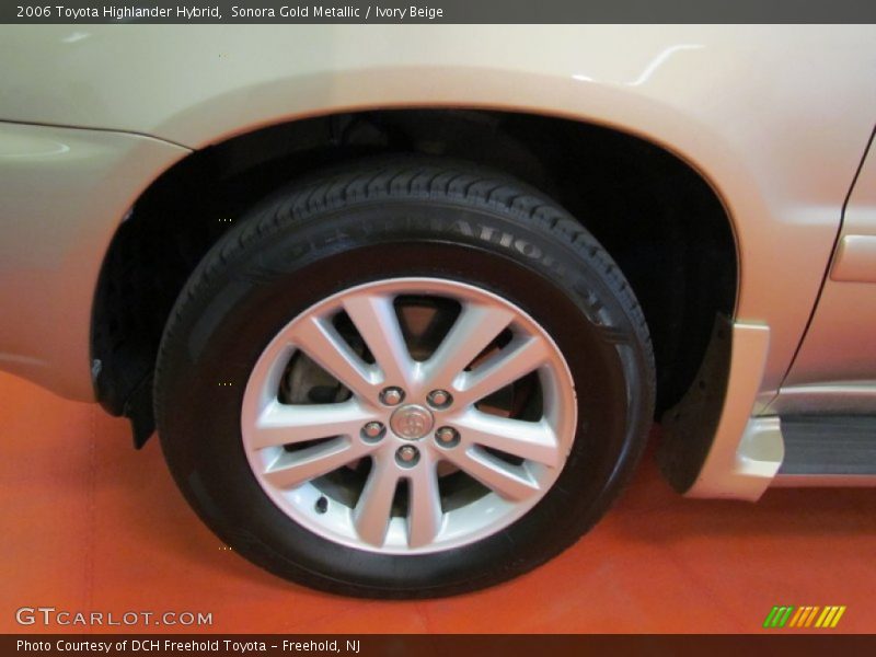 Sonora Gold Metallic / Ivory Beige 2006 Toyota Highlander Hybrid