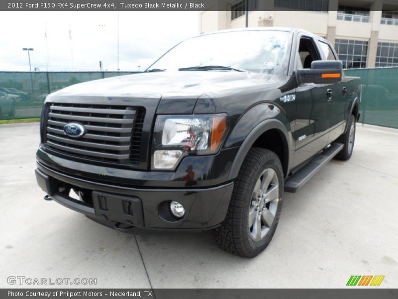 Tuxedo Black Metallic / Black 2012 Ford F150 FX4 SuperCrew 4x4
