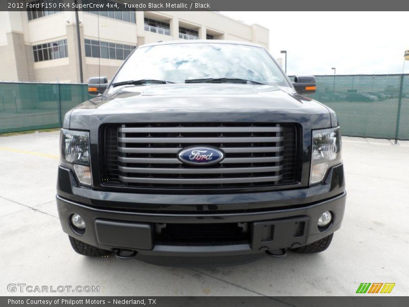 Tuxedo Black Metallic / Black 2012 Ford F150 FX4 SuperCrew 4x4