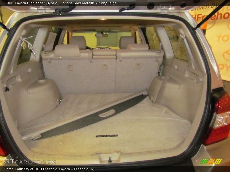 Sonora Gold Metallic / Ivory Beige 2006 Toyota Highlander Hybrid