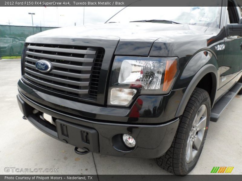 Tuxedo Black Metallic / Black 2012 Ford F150 FX4 SuperCrew 4x4
