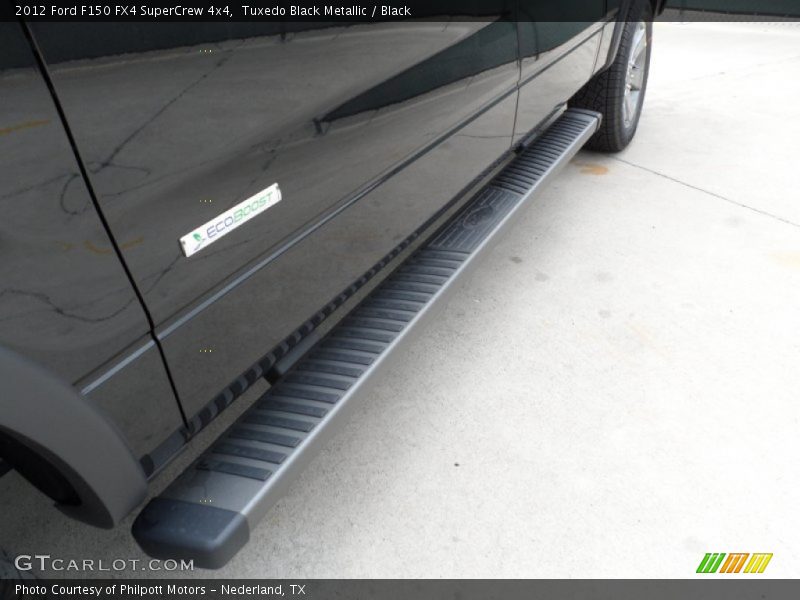 Tuxedo Black Metallic / Black 2012 Ford F150 FX4 SuperCrew 4x4