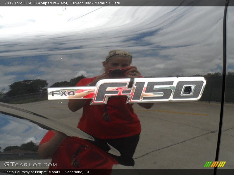 Tuxedo Black Metallic / Black 2012 Ford F150 FX4 SuperCrew 4x4