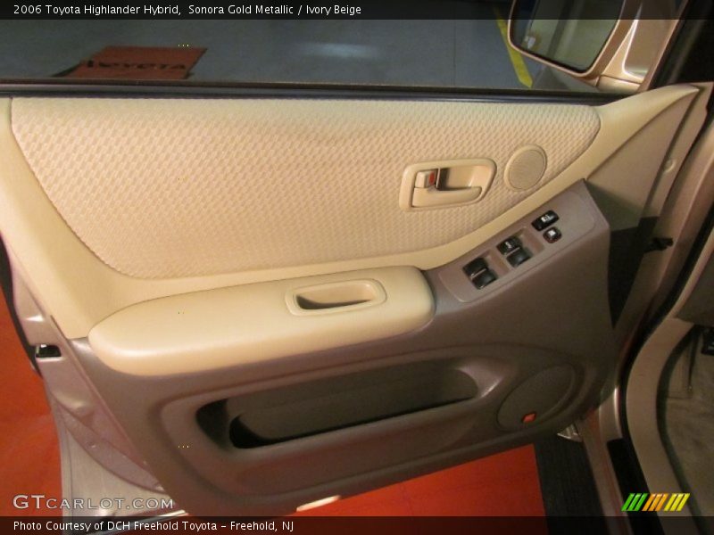Sonora Gold Metallic / Ivory Beige 2006 Toyota Highlander Hybrid