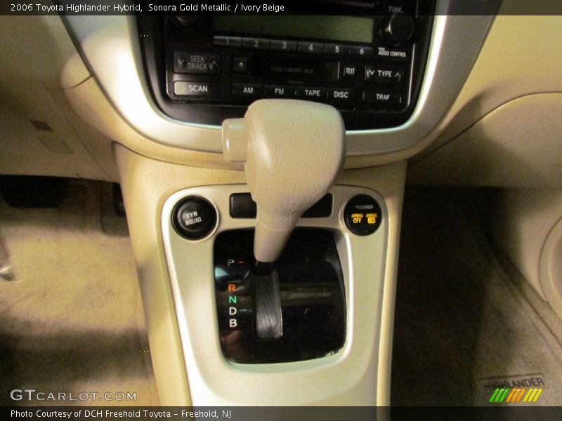Sonora Gold Metallic / Ivory Beige 2006 Toyota Highlander Hybrid