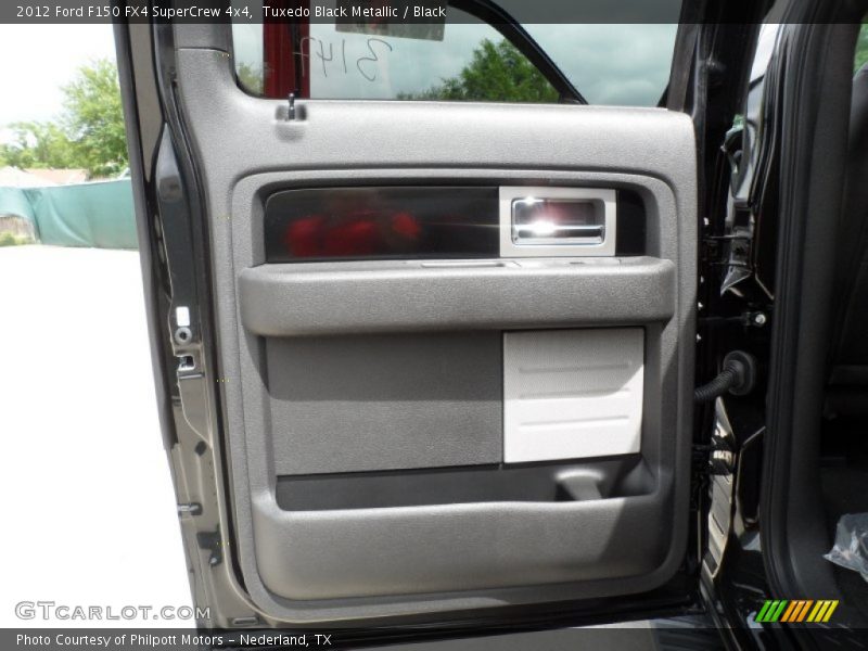 Tuxedo Black Metallic / Black 2012 Ford F150 FX4 SuperCrew 4x4