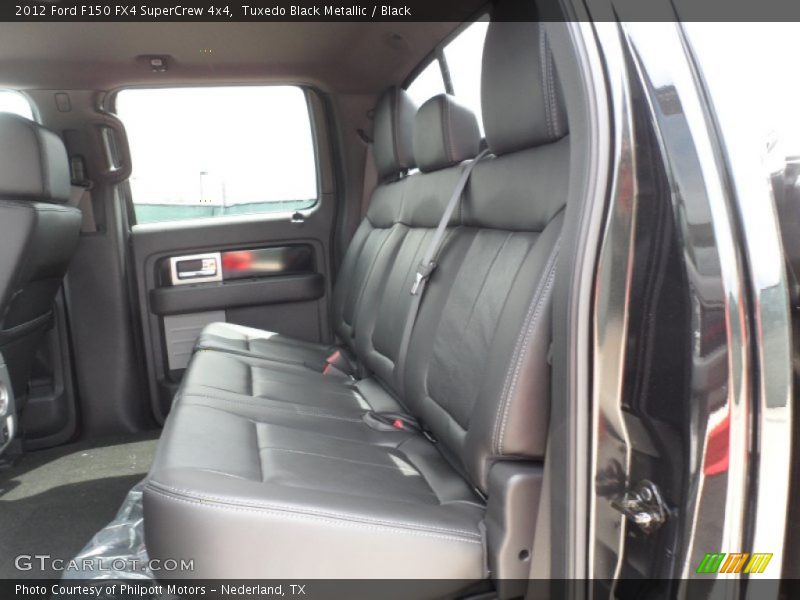 Tuxedo Black Metallic / Black 2012 Ford F150 FX4 SuperCrew 4x4