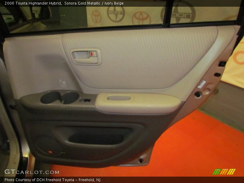 Sonora Gold Metallic / Ivory Beige 2006 Toyota Highlander Hybrid