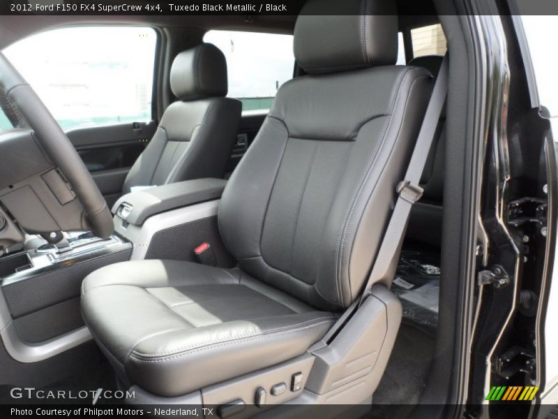 Tuxedo Black Metallic / Black 2012 Ford F150 FX4 SuperCrew 4x4