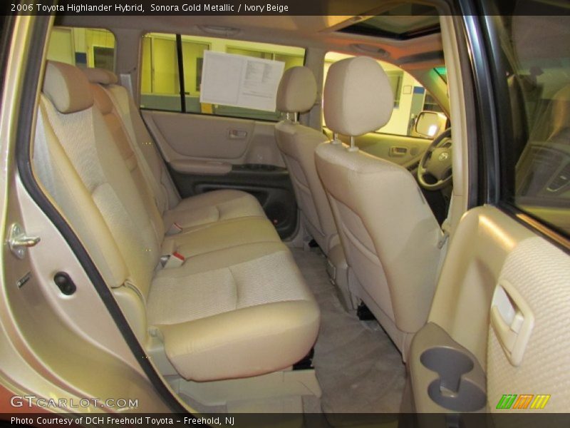 Sonora Gold Metallic / Ivory Beige 2006 Toyota Highlander Hybrid