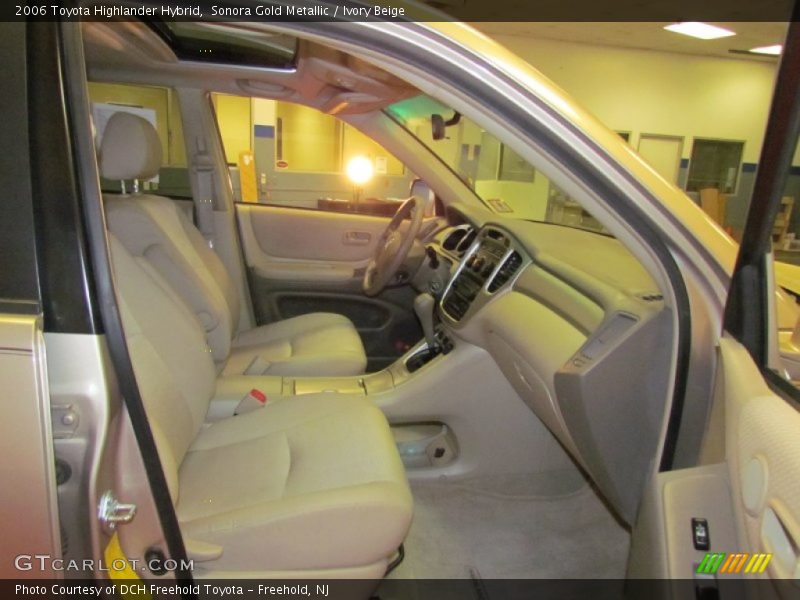 Sonora Gold Metallic / Ivory Beige 2006 Toyota Highlander Hybrid