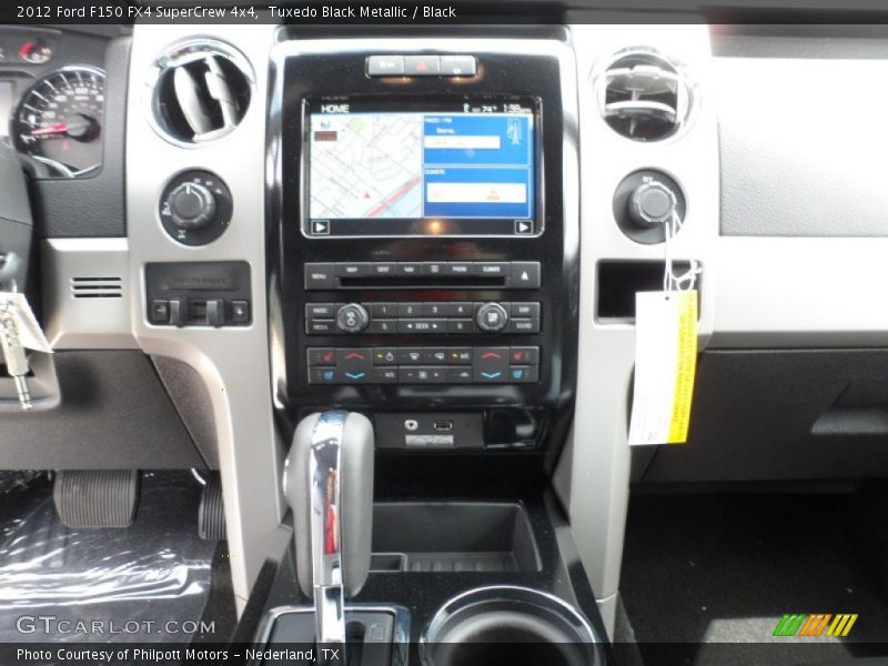 Tuxedo Black Metallic / Black 2012 Ford F150 FX4 SuperCrew 4x4