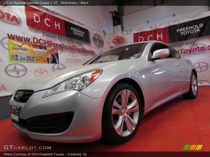 Silverstone / Black 2010 Hyundai Genesis Coupe 2.0T