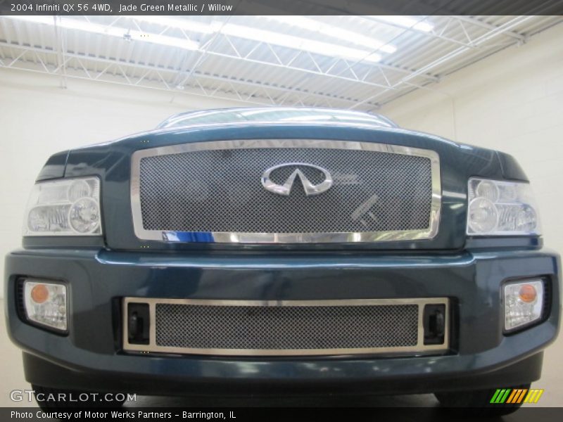Jade Green Metallic / Willow 2004 Infiniti QX 56 4WD