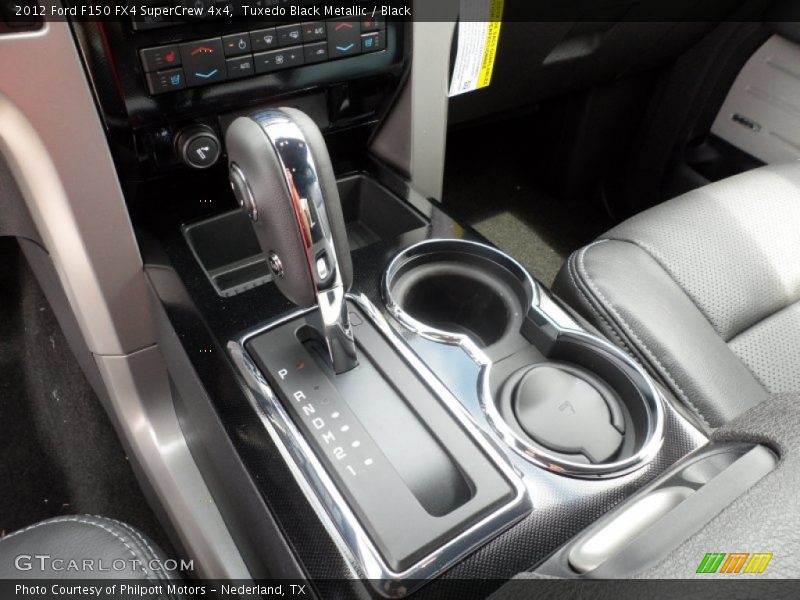 Tuxedo Black Metallic / Black 2012 Ford F150 FX4 SuperCrew 4x4