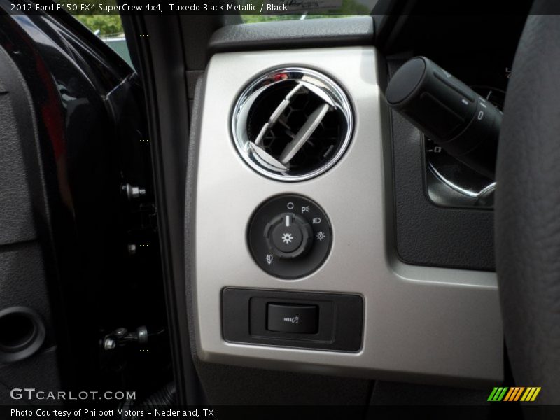 Tuxedo Black Metallic / Black 2012 Ford F150 FX4 SuperCrew 4x4
