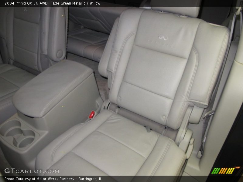 Jade Green Metallic / Willow 2004 Infiniti QX 56 4WD