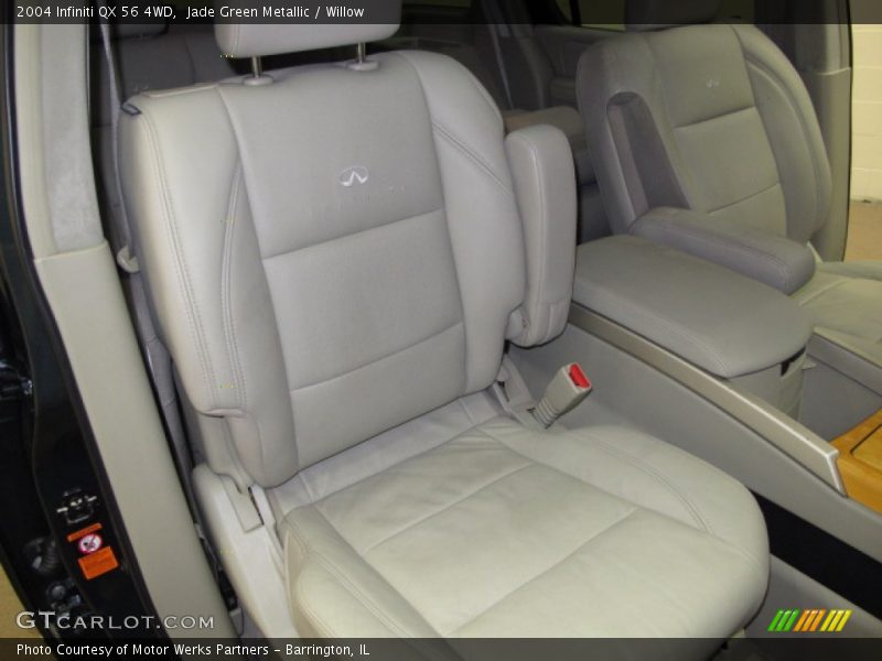 Jade Green Metallic / Willow 2004 Infiniti QX 56 4WD