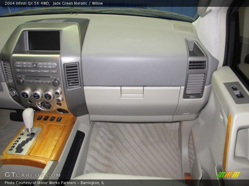 Jade Green Metallic / Willow 2004 Infiniti QX 56 4WD