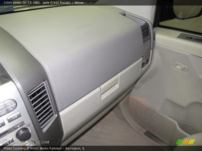 Jade Green Metallic / Willow 2004 Infiniti QX 56 4WD