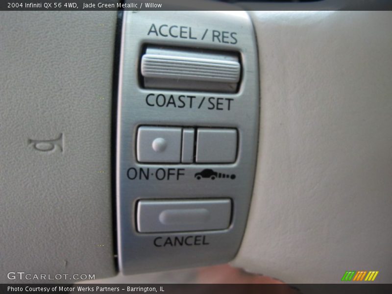 Jade Green Metallic / Willow 2004 Infiniti QX 56 4WD