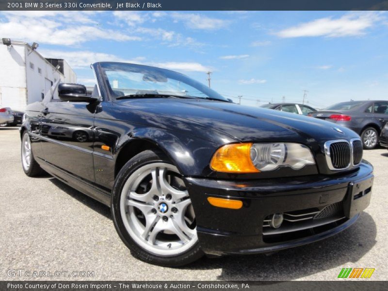 Jet Black / Black 2001 BMW 3 Series 330i Convertible