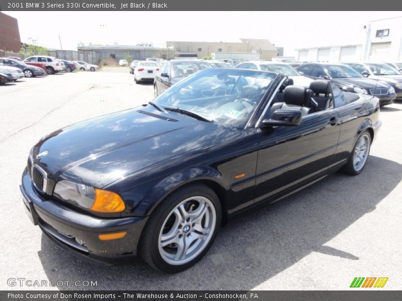 Jet Black / Black 2001 BMW 3 Series 330i Convertible