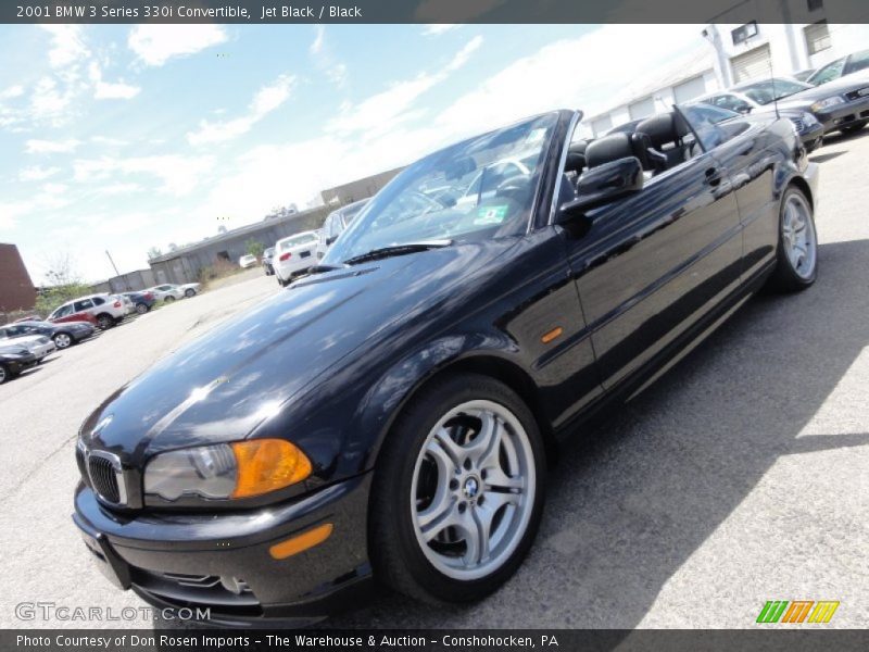 Jet Black / Black 2001 BMW 3 Series 330i Convertible