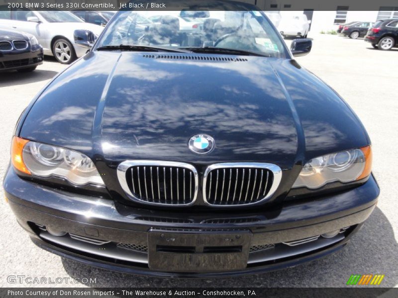 Jet Black / Black 2001 BMW 3 Series 330i Convertible