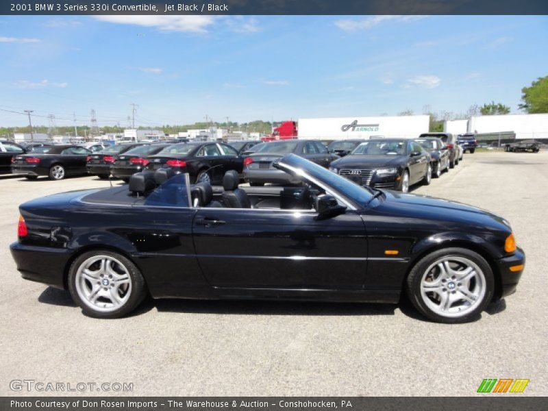 Jet Black / Black 2001 BMW 3 Series 330i Convertible