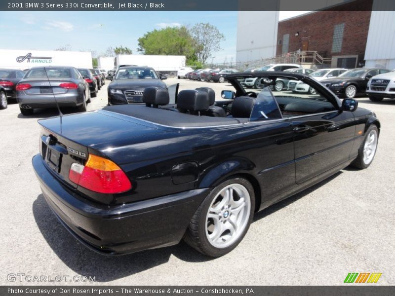 Jet Black / Black 2001 BMW 3 Series 330i Convertible